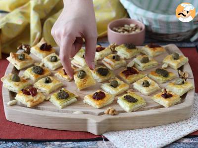 Quadradinhos de massa folhada rápidas e fáceis para um ótimo aperitivo!, foto 2