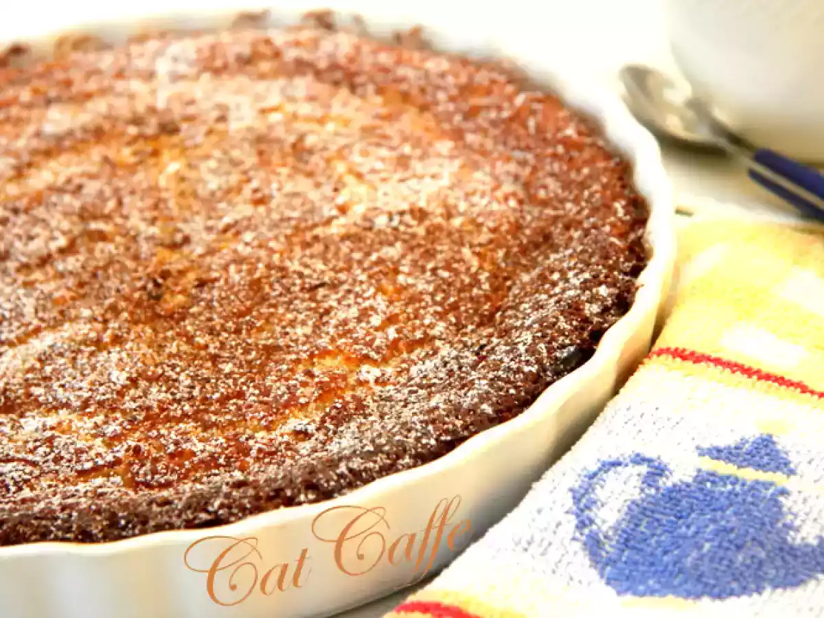 Queijada de leite e laranja
