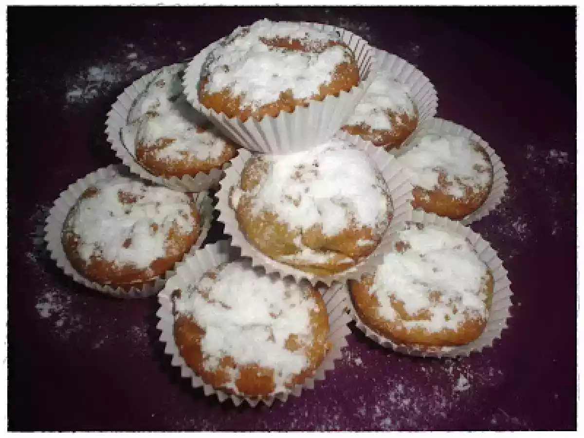 Queijadas de Batata Doce e Amêndoa
