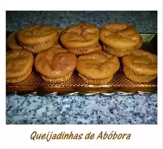 Queijadinhas de abóbora