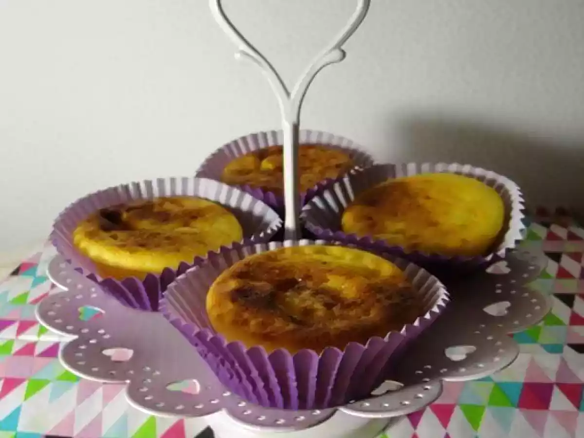 Queijadinhas de baunilha Boca-Doce