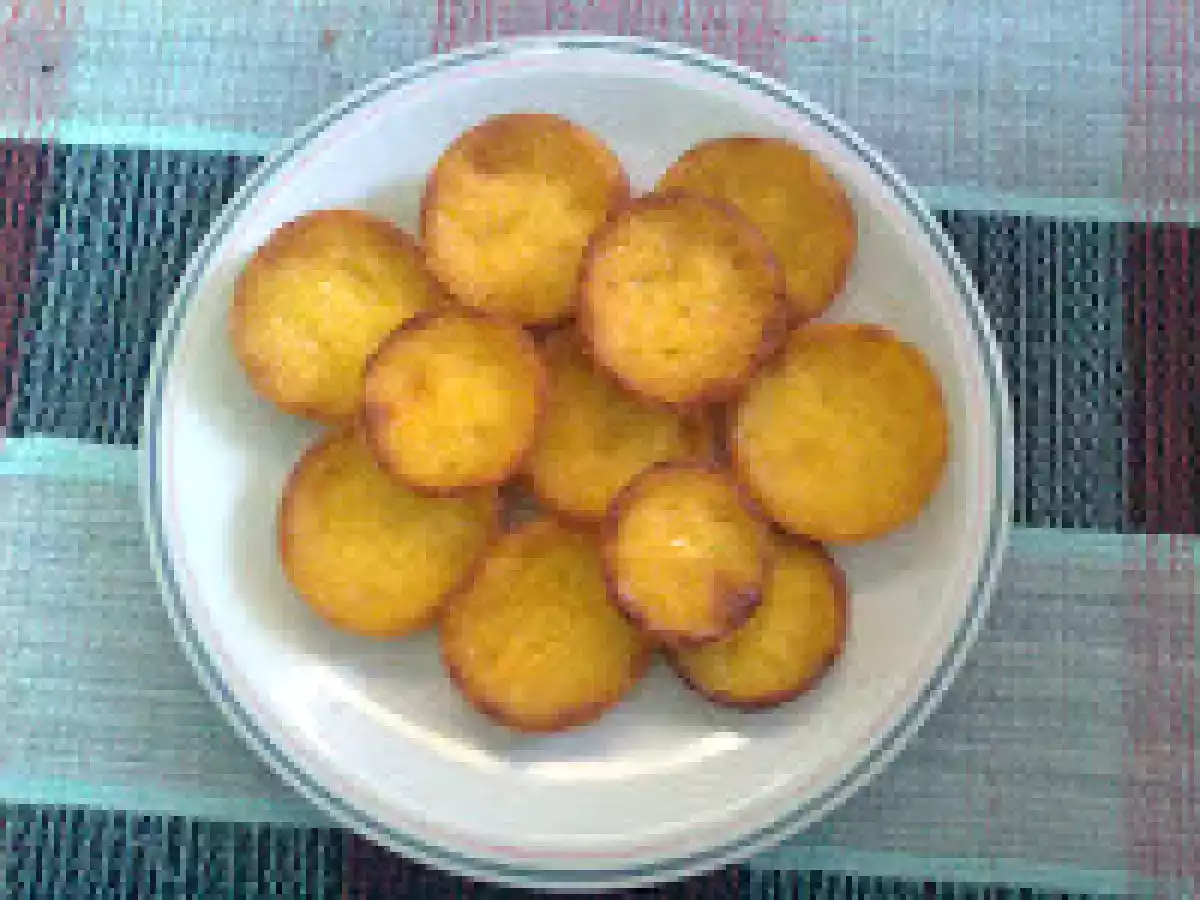 Queijadinhas de laranja