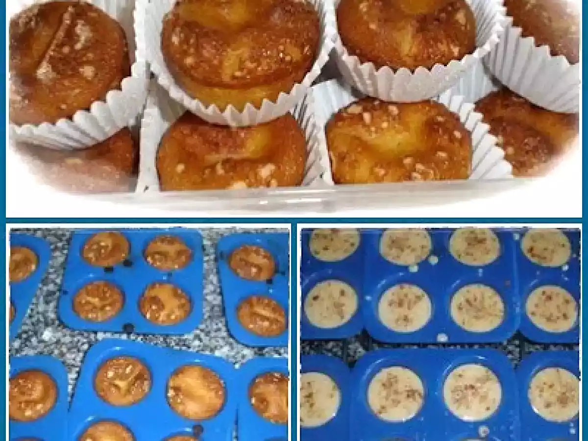 Queijadinhas de Leite Com Amêndoa