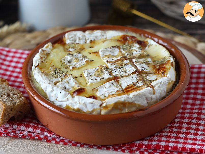 Queijo Camembert com mel assado na Air Fryer - foto 2