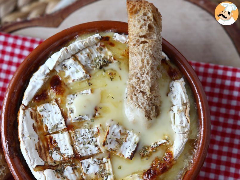 Queijo Camembert com mel assado na Air Fryer - foto 5