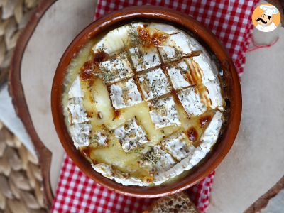 Queijo Camembert com mel assado na Air Fryer - foto 4