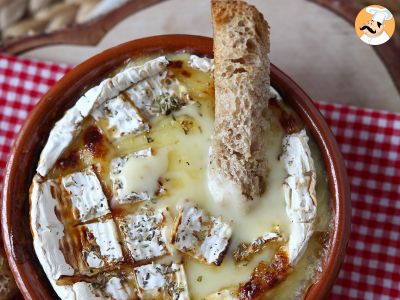 Queijo Camembert com mel assado na Air Fryer - foto 5