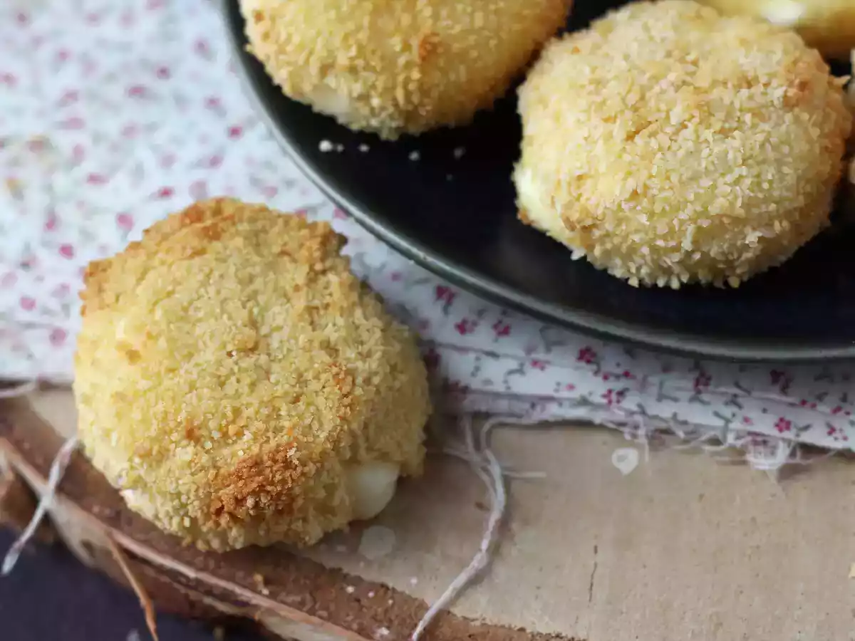 Queijo empanado na Air Fryer - foto 2