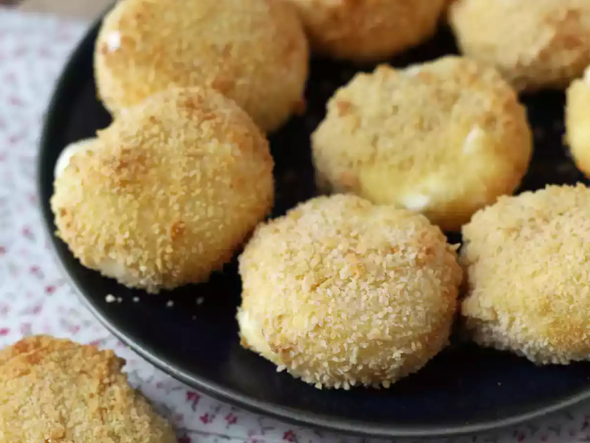 Queijo empanado na Air Fryer - foto 5