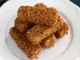 Queijo feta frito com sésamo (gergelim), foto 2
