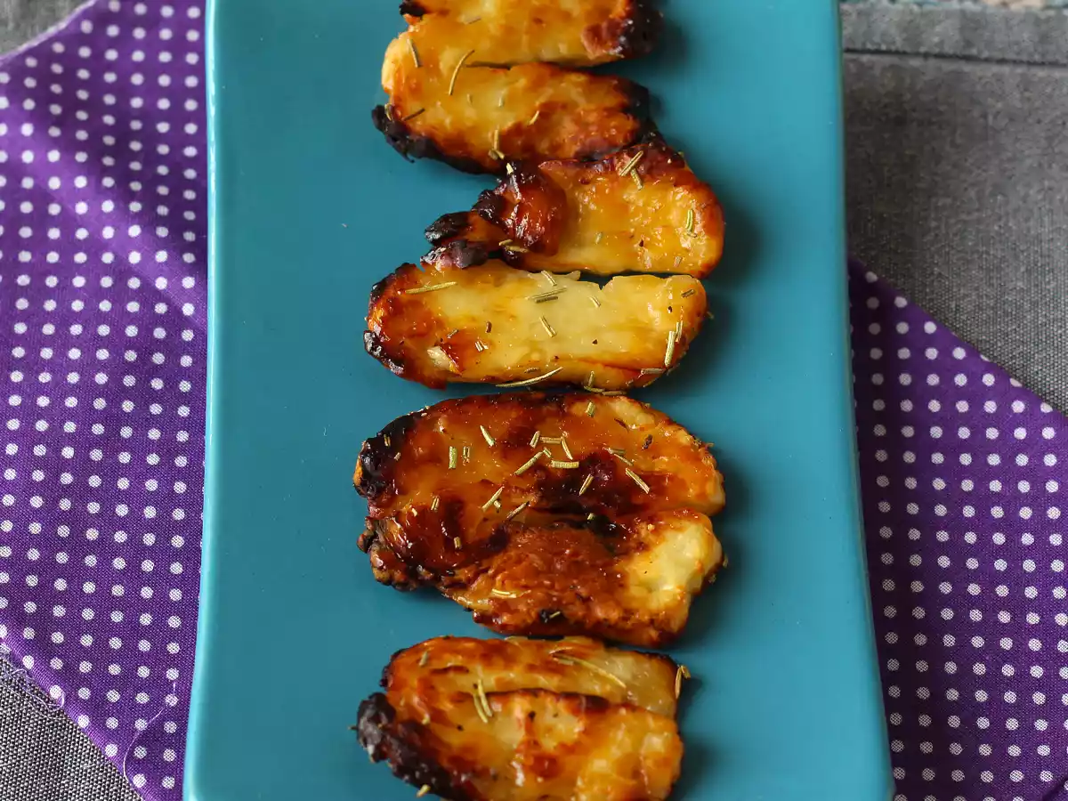 Queijo halloumi com mel grelhado na Air Fryer - foto 2