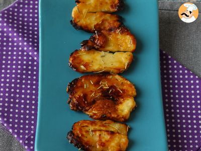 Queijo halloumi com mel grelhado na Air Fryer - foto 2