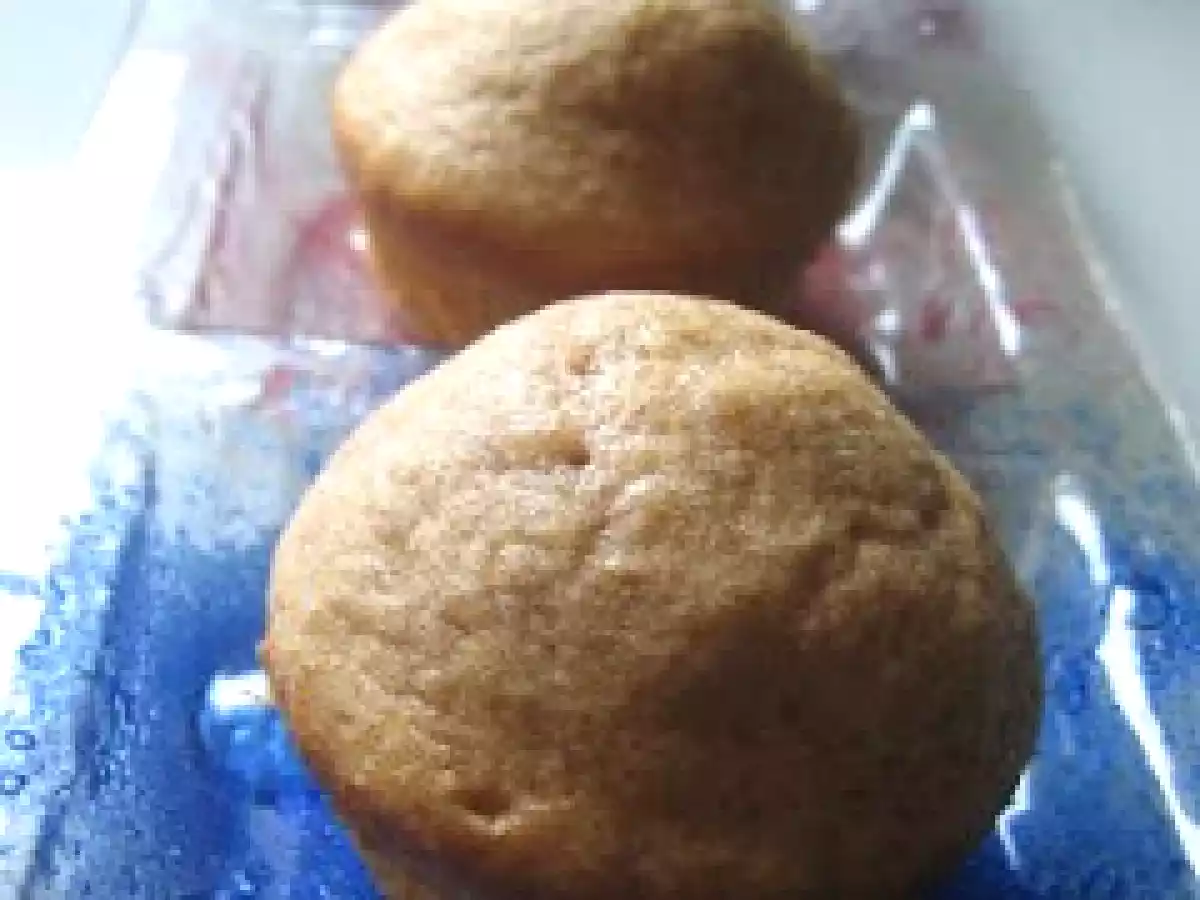 Queques de banana e canela