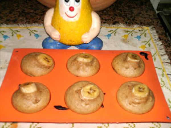 Queques de banana e canela, foto 2