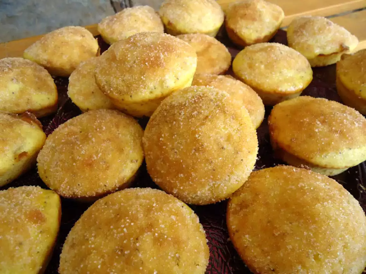 Queques de batata doce em crosta de canela e açucar - foto 2