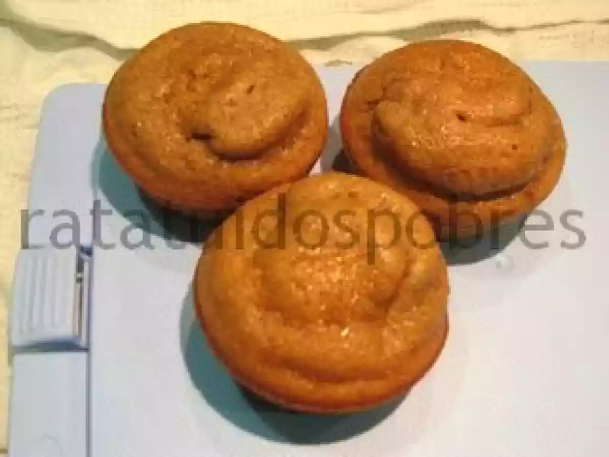 Queques de canela e iogurte