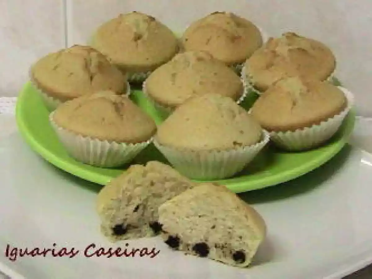 Queques de Claras e Leite de Coco