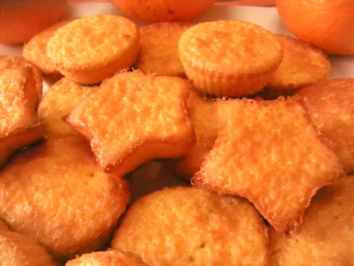 Queques de Laranja e Rum