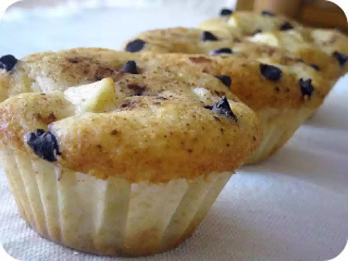 Queques de maçã e chocolate - foto 3
