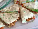 Quesadillas de frango e abacate, foto 1