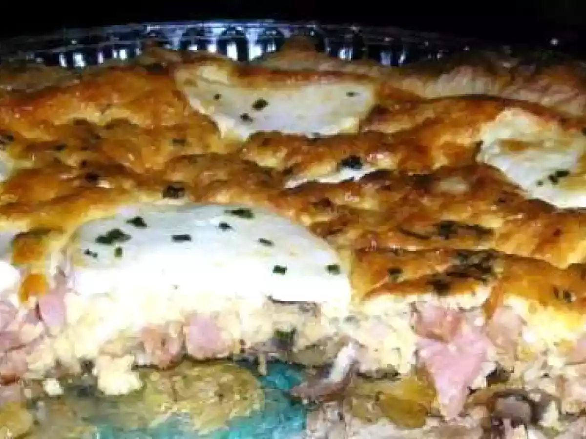 Quiche com queijo fresco e cebolinho - foto 3