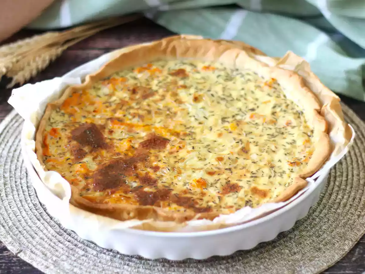 Quiche de abóbora, mais saudável e fácil a preparar - foto 3