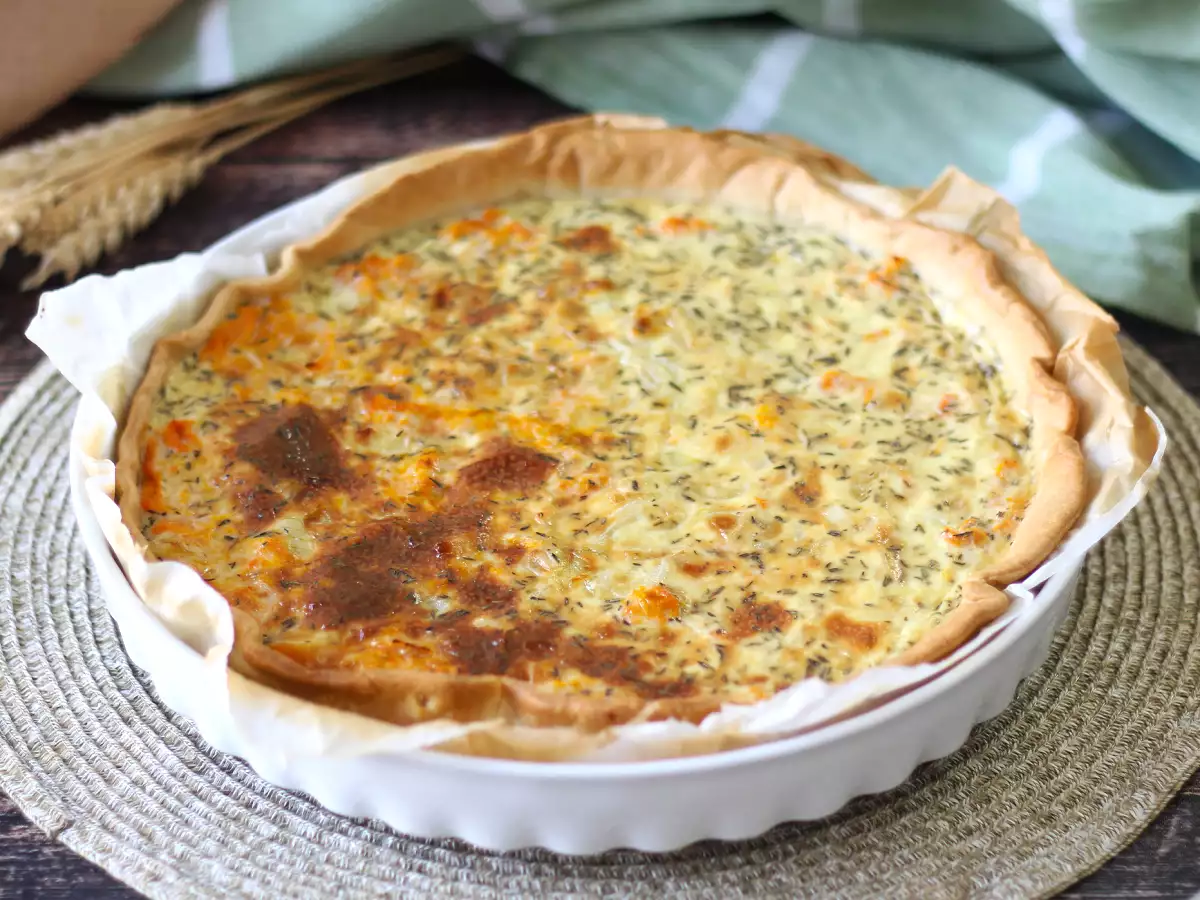 Quiche de abóbora, mais saudável e fácil de preparar - foto 3