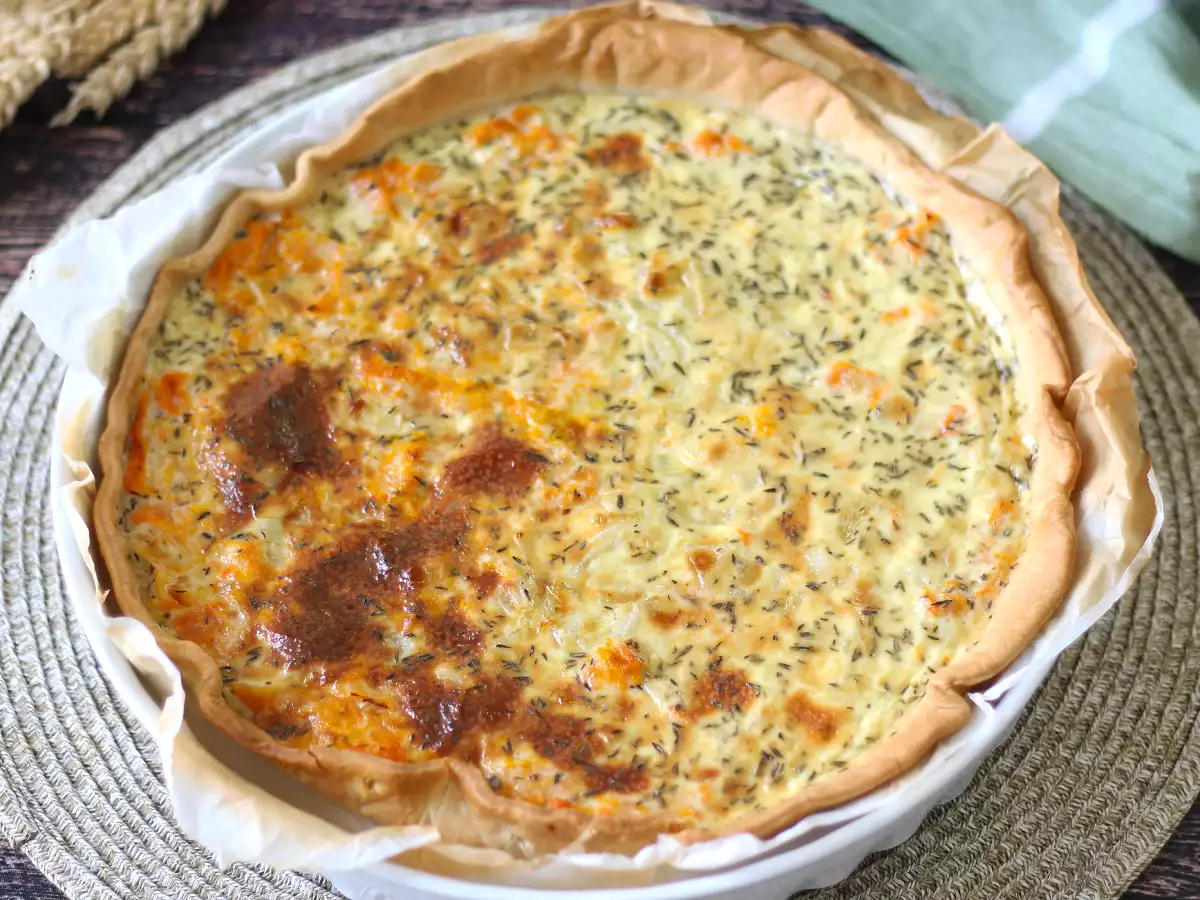 Quiche de abóbora, mais saudável e fácil de preparar - foto 5