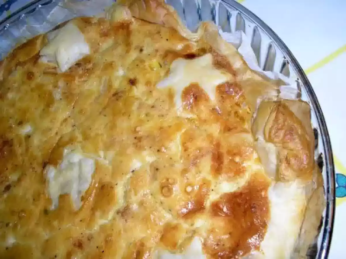 Quiche de alho francês e camarão - foto 2
