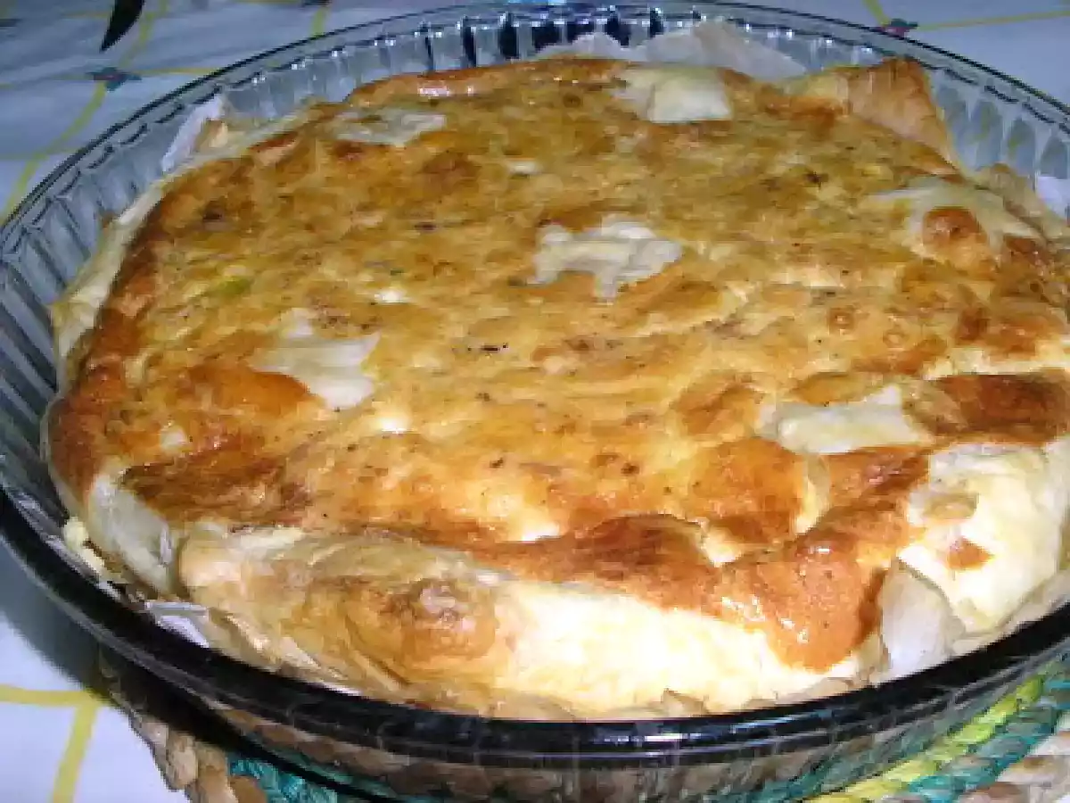 Quiche de alho francês e camarão - foto 3