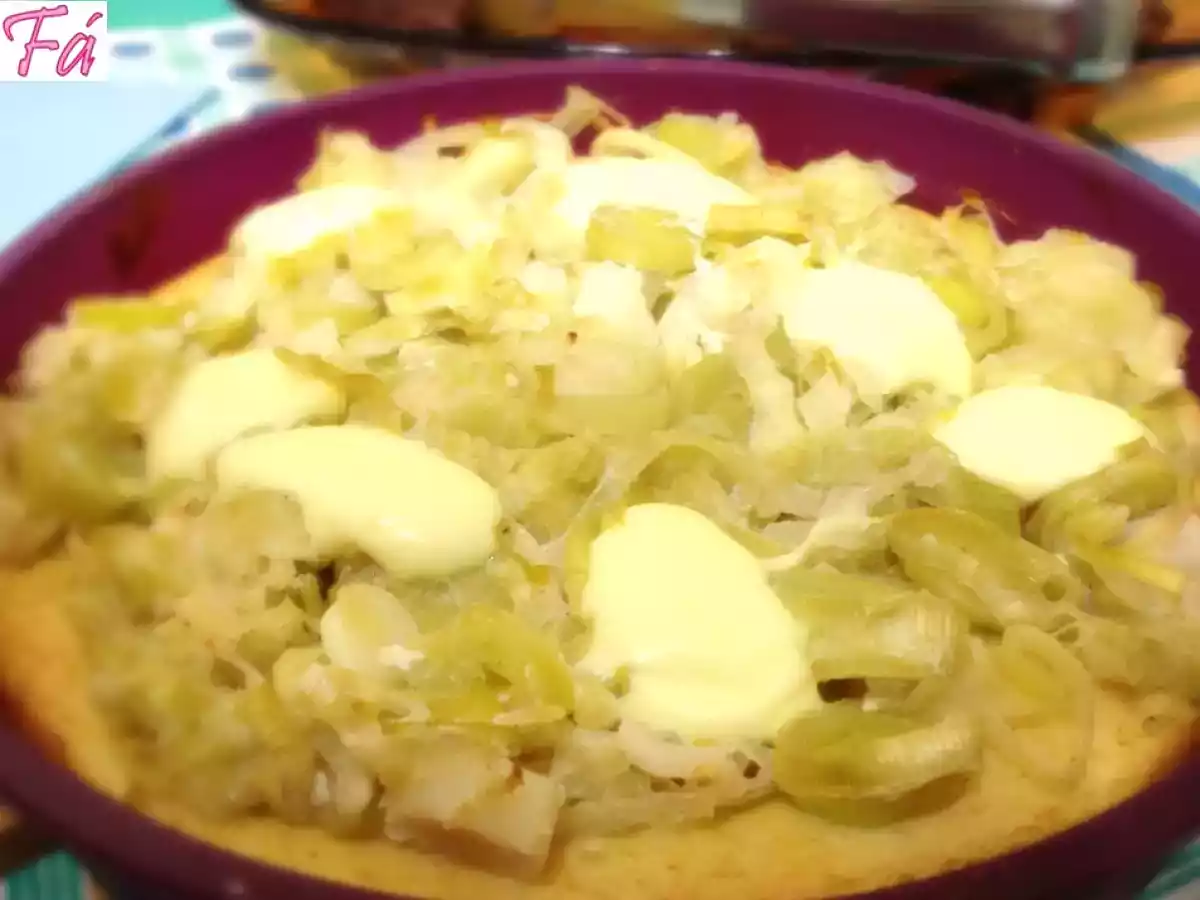 Quiche de Alho-Poró Dukan - foto 3
