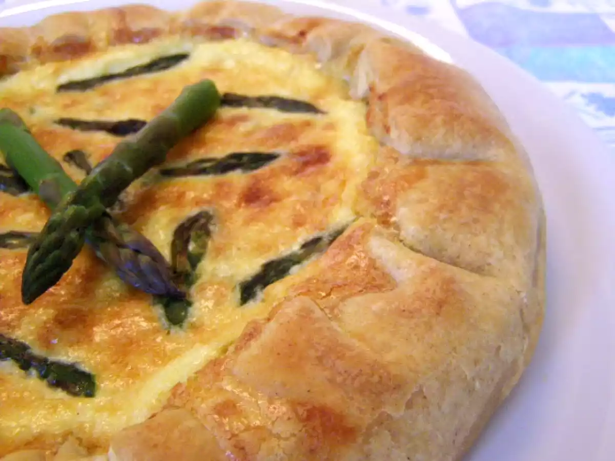Quiche de aspargos