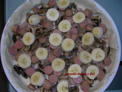 Quiche de Atum, Cogumelos, Salsichas - foto 3