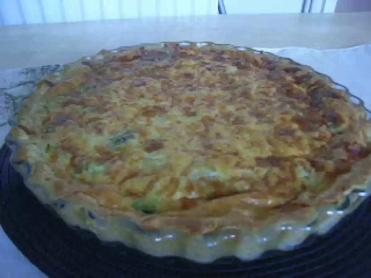 Quiche de atum e bróculos. - foto 2