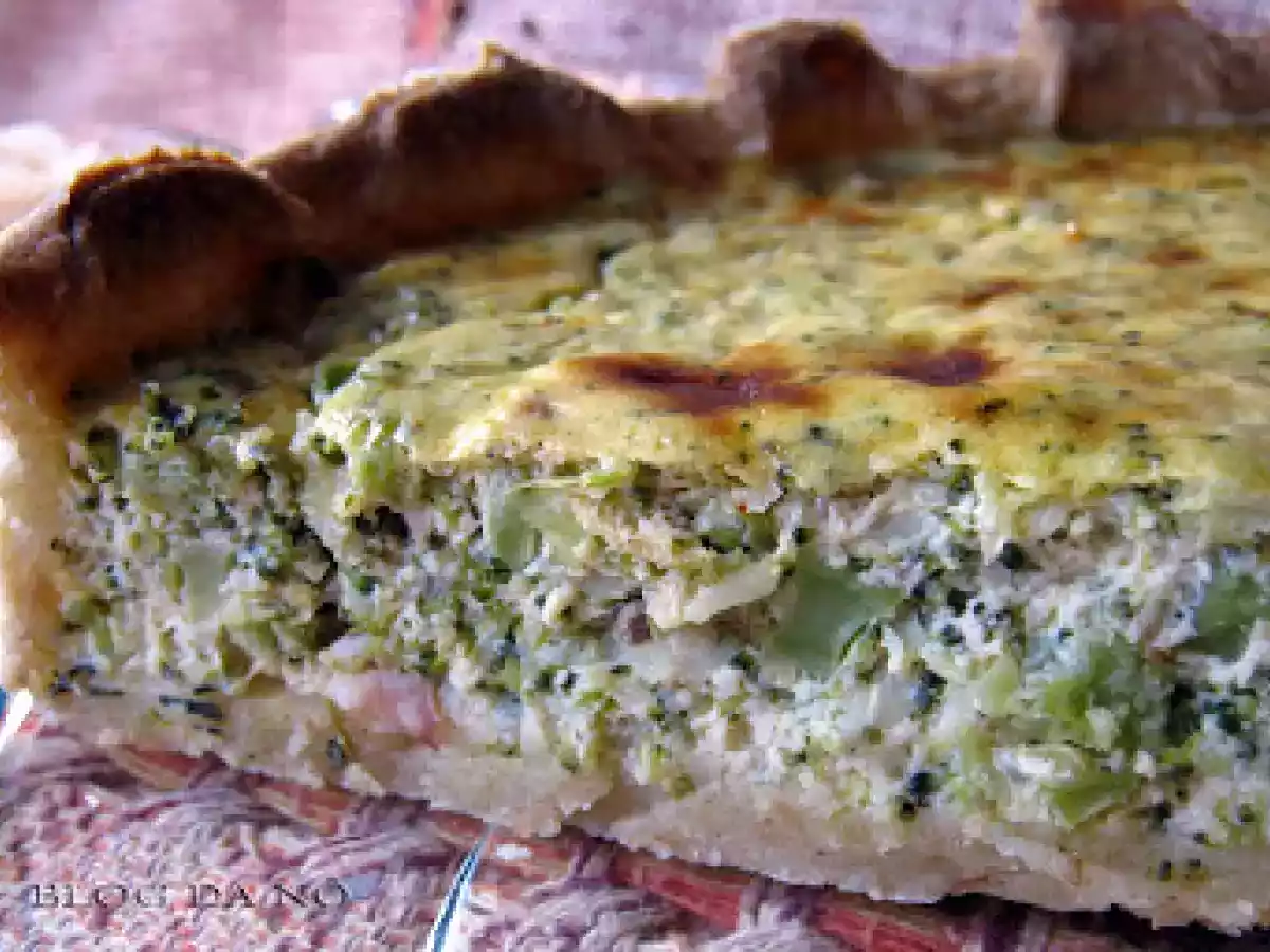 Quiche de Brocoli, Tomate Seco e Bacon - foto 3
