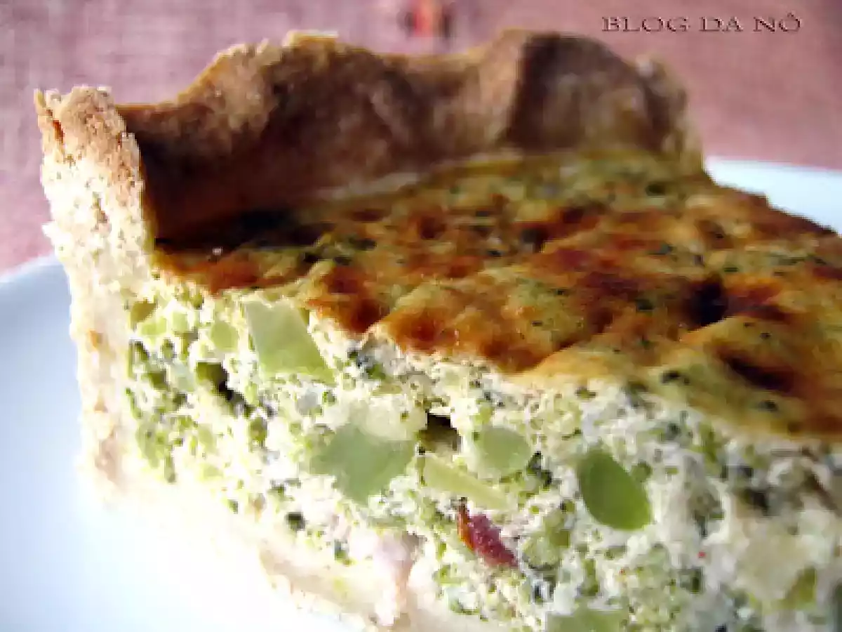 Quiche de Brocoli, Tomate Seco e Bacon - foto 4