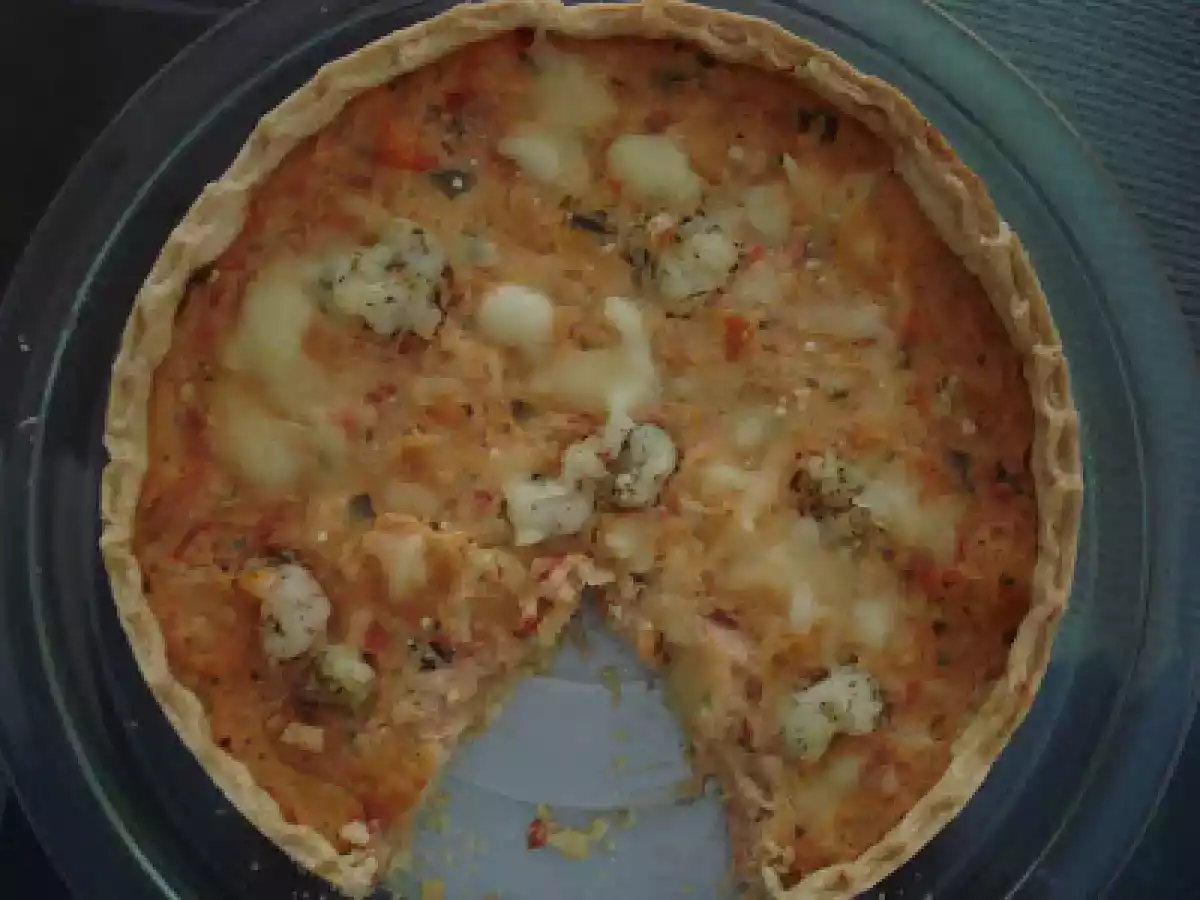 QUICHE DE CAMARÃO