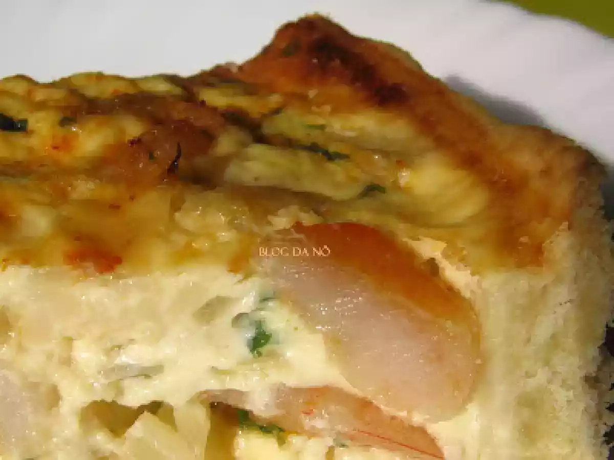 Quiche de Camarão, Abacaxi e Queijo Brie - foto 2