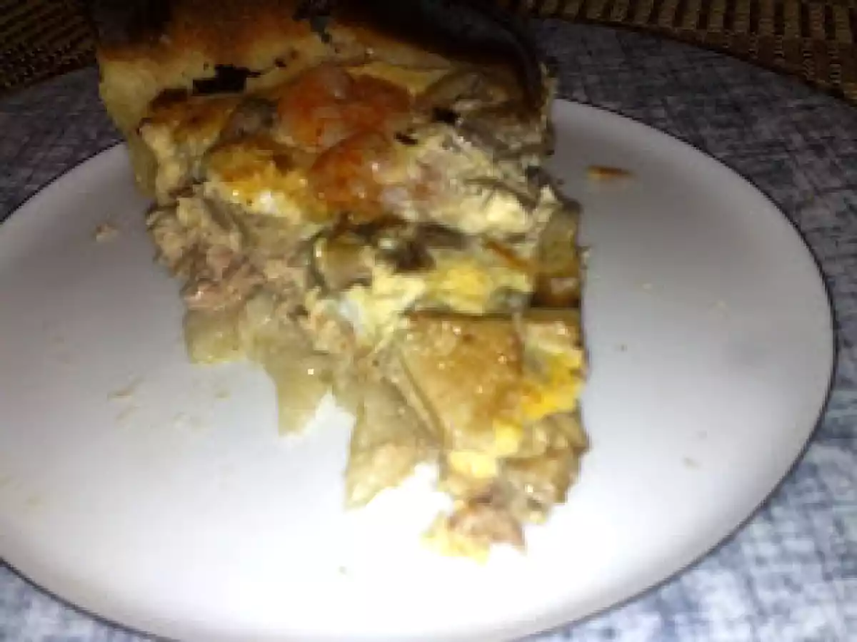 Quiche de camarão, atum e cogumelos - foto 2