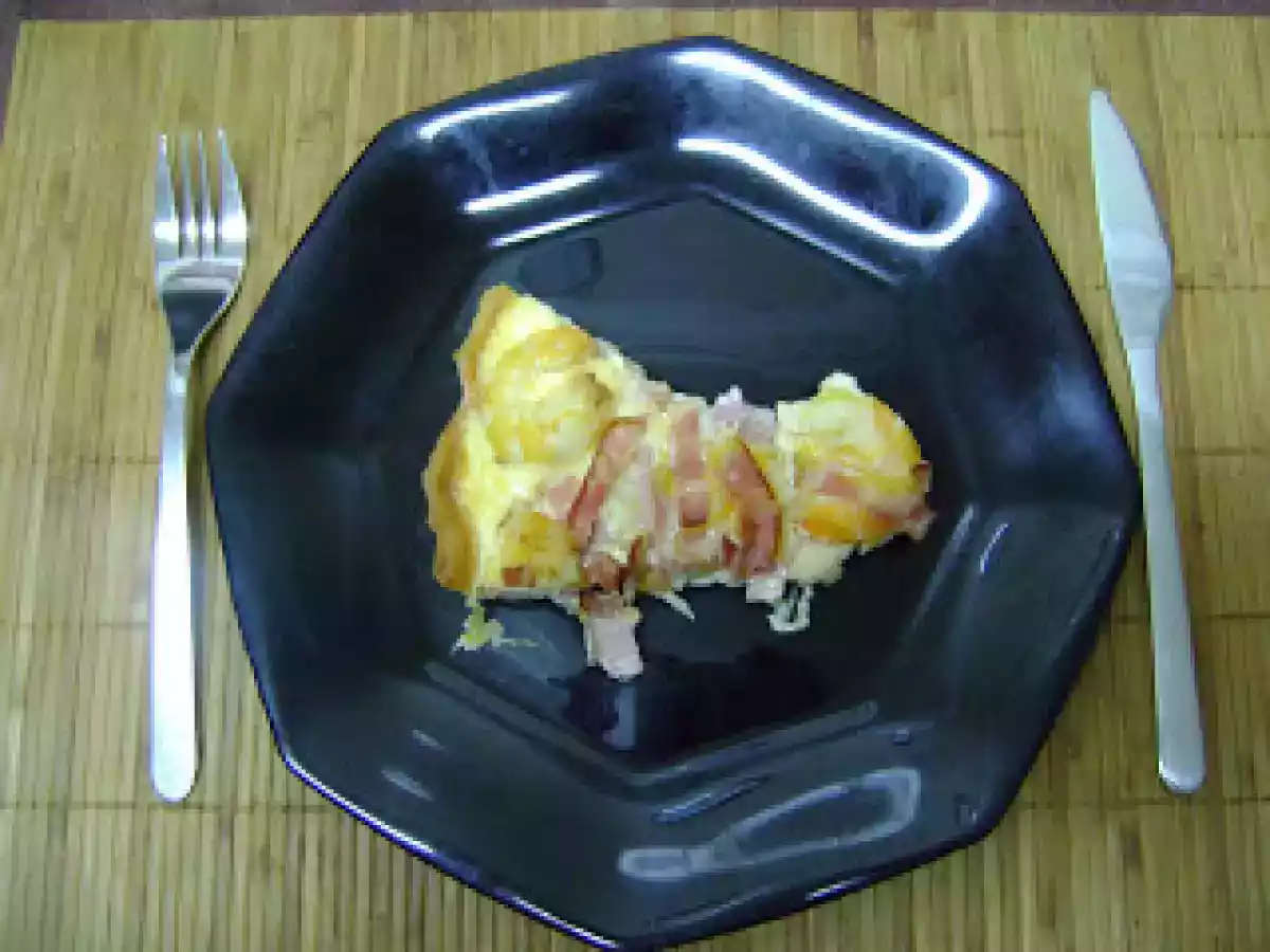 Quiche de Camarão, bacon e três queijos - foto 2
