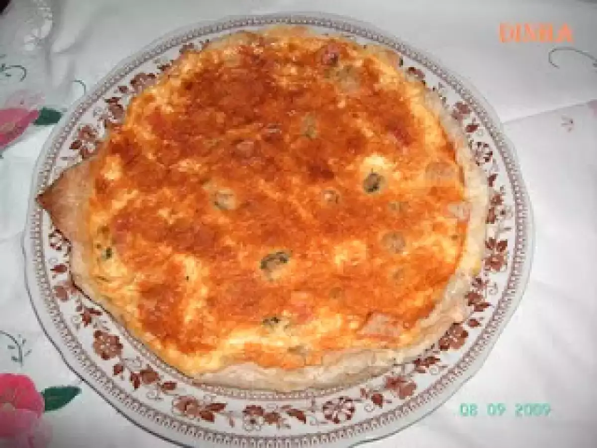 Quiche de camarão e bacalhau - foto 2