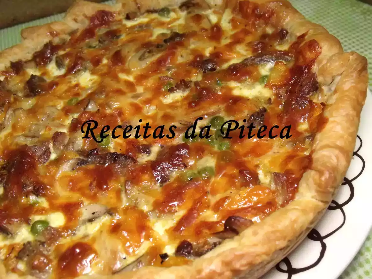 Quiche de carne grelhada e legumes - foto 2