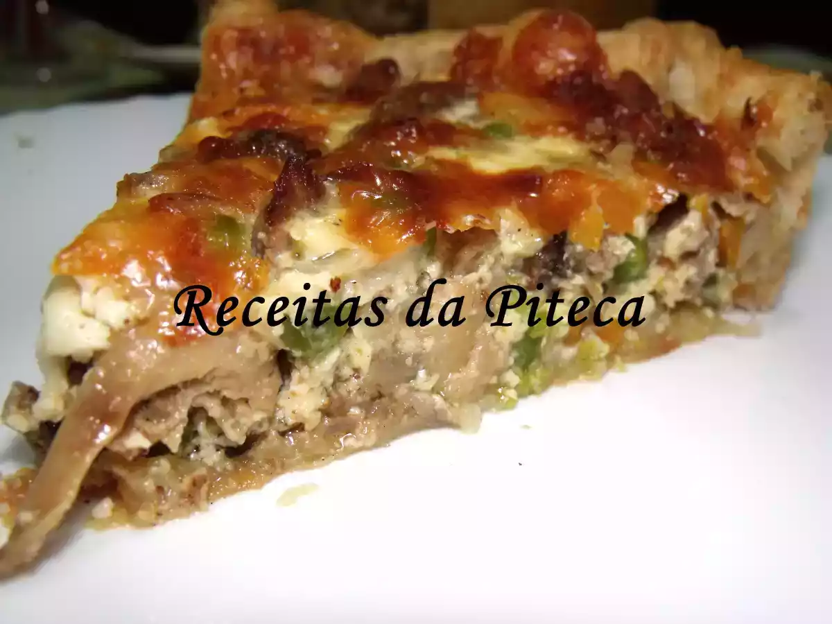 Quiche de carne grelhada e legumes - foto 3