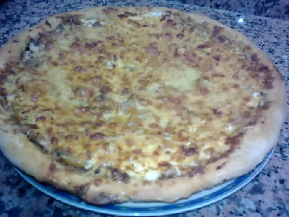 Quiche de carne picada
