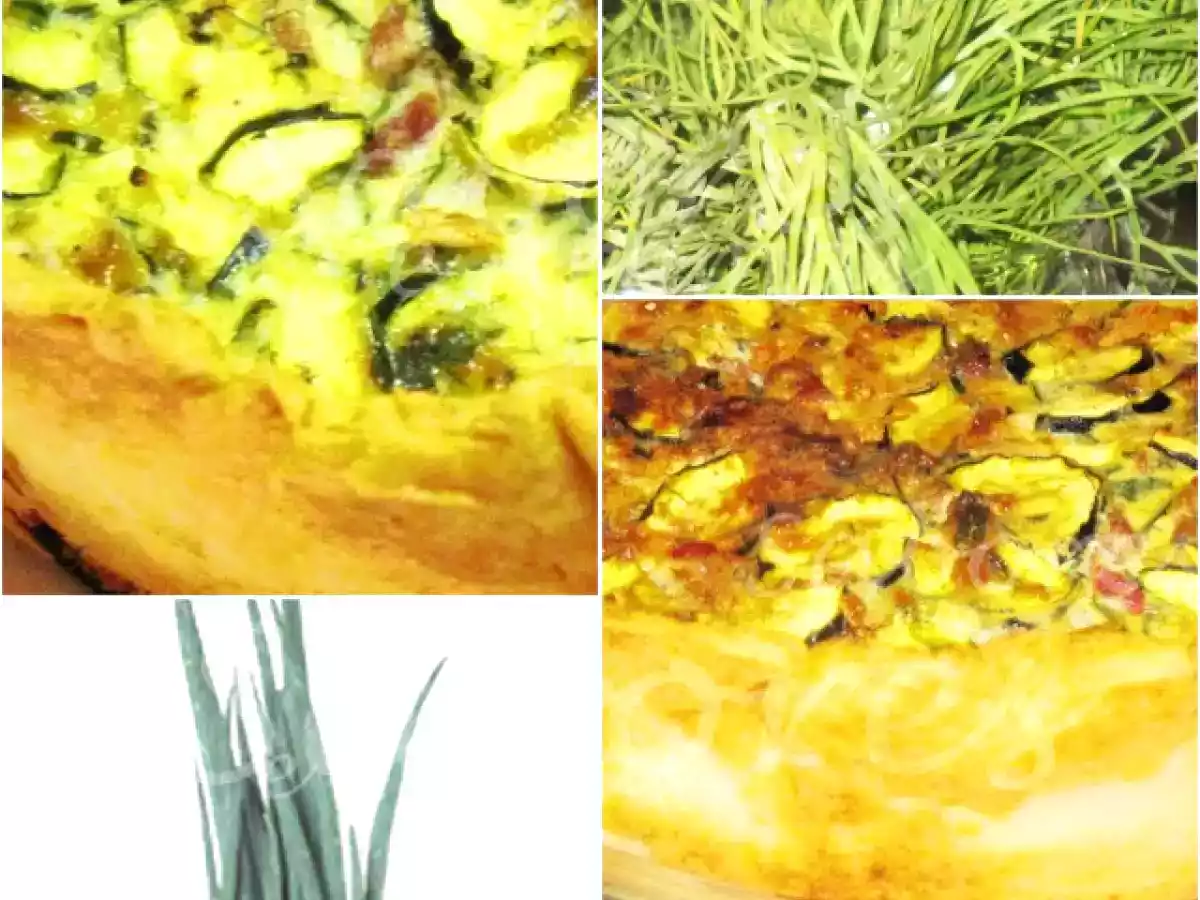 Quiche de Courgettes, Bacon e Ervas - foto 3