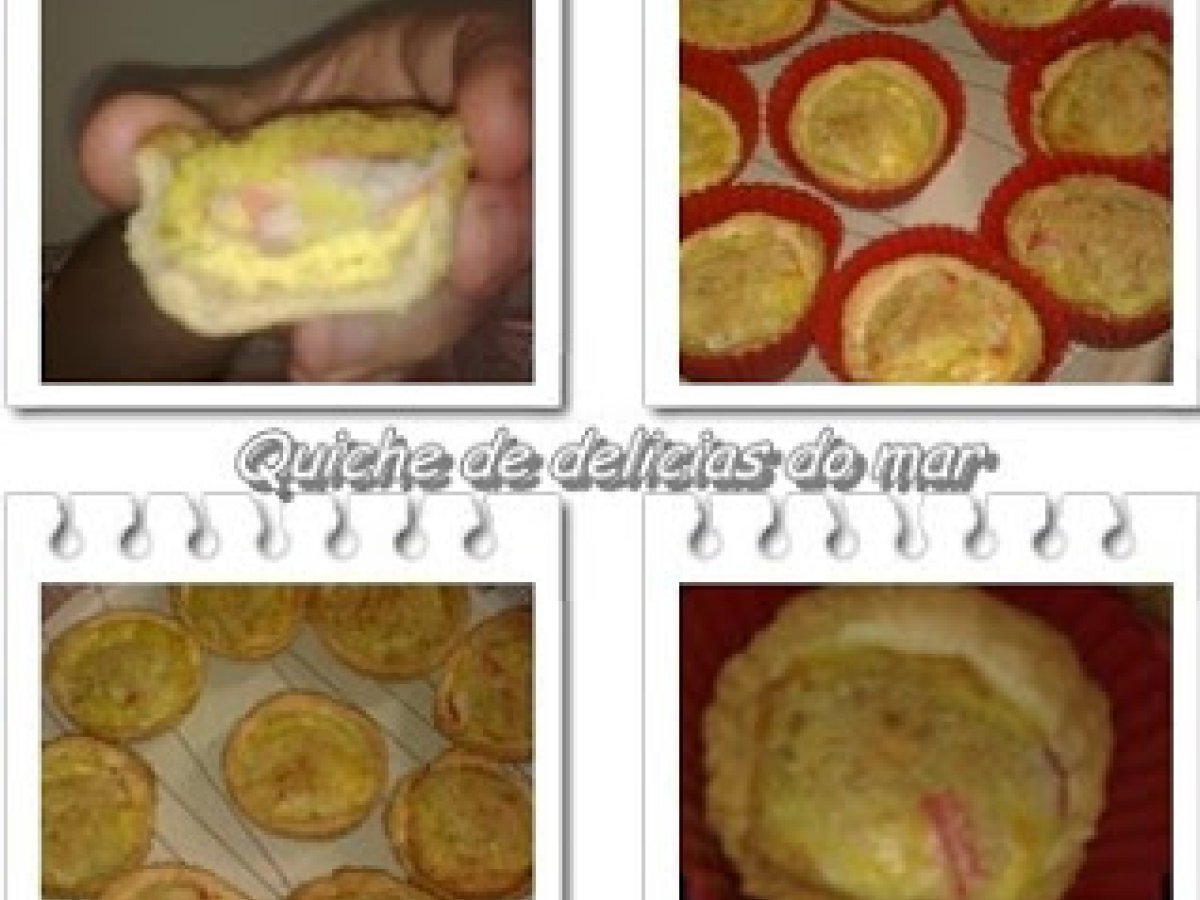 Quiche de Delicias do Mar