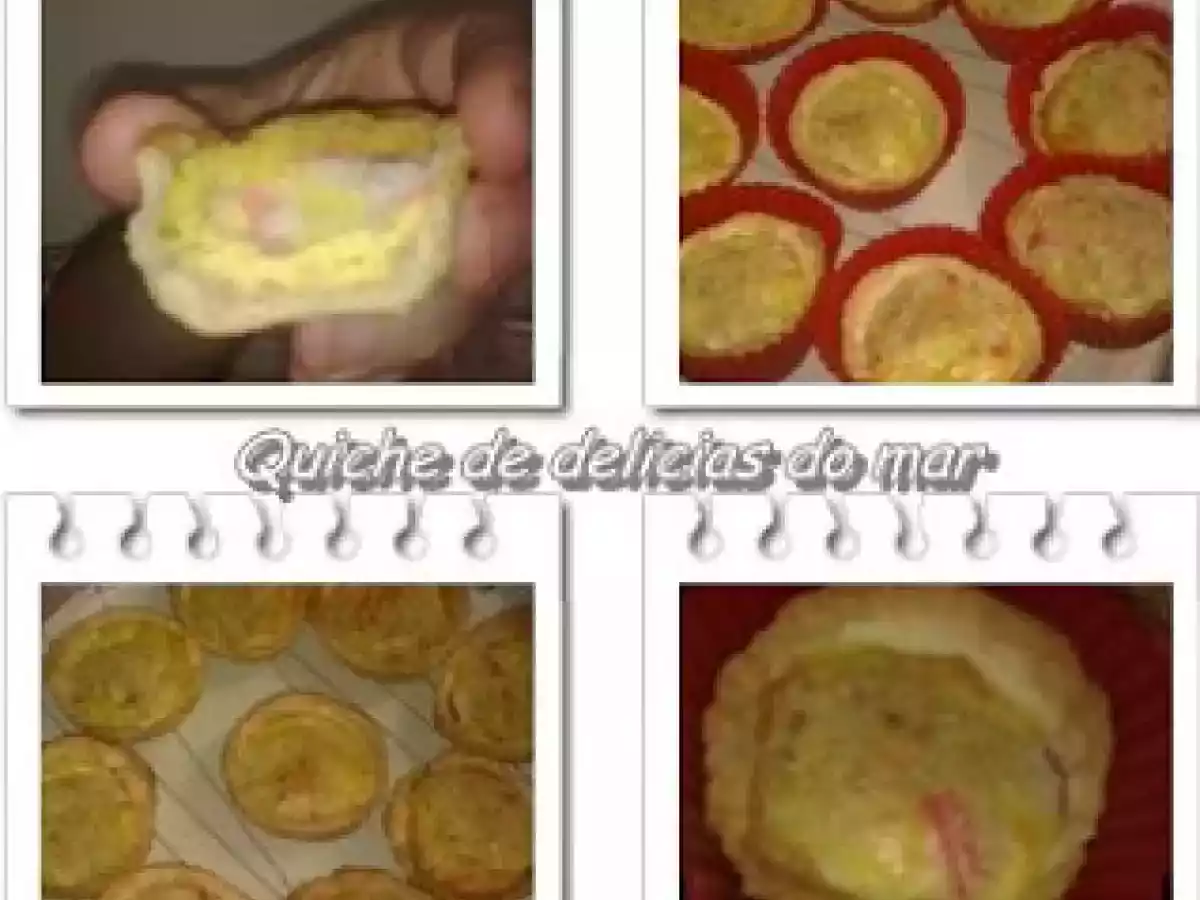 Quiche de Delicias do Mar