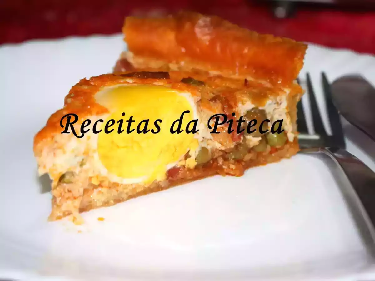 Quiche de ervilhas com ovos escalfados - foto 2