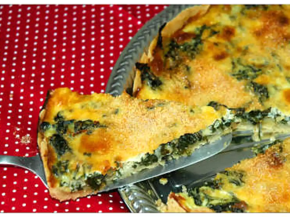 Quiche de espinafre e muçarela - foto 2