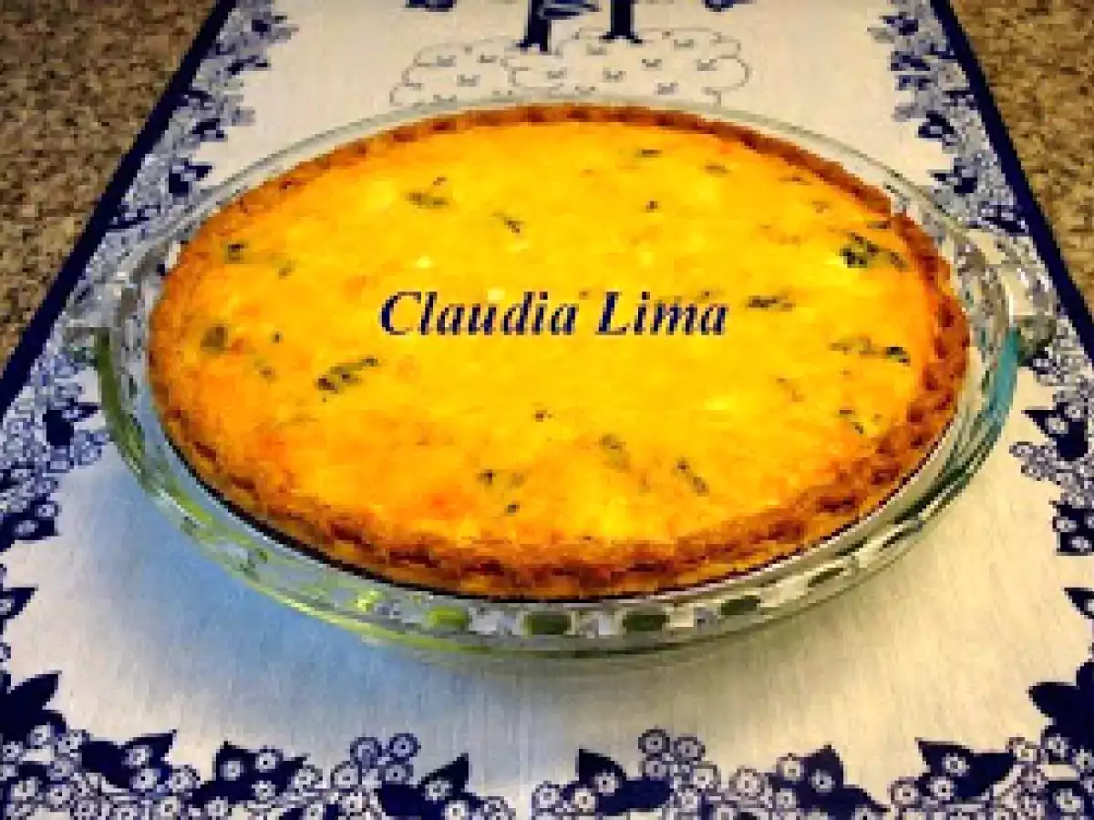 Quiche de Espinafre Light para Rita Palita - foto 2